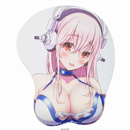 Super Sonico Mouse Pad Super Sonico Mouse Mat 3D Breast Mosue Pad