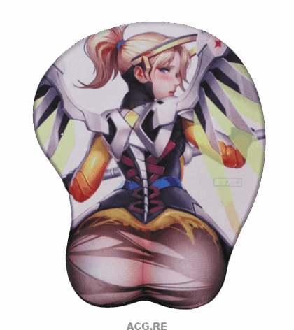 mercy 3D Anime Butt Mouse Pad overwatch 3D Butt Mouse Pads