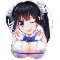 Hestia Three-dimensional Cartoon Mouse Pad 3 d Boobs Cartoon Mouse Pad