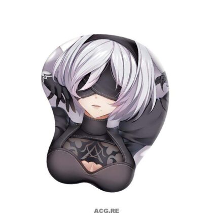 Nier Automata Mouse Pad Nier Automata 2b Mouse Pad 3D Oppai Anime Nier Mouse Pads