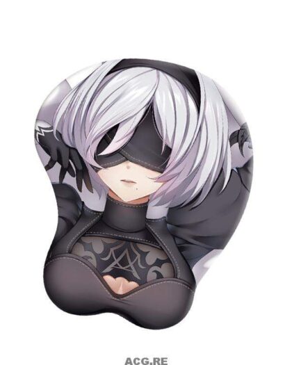 Nier Automata Mouse Pad Nier Automata 2b Mouse Pad 3D Oppai Anime Nier Mouse Pads
