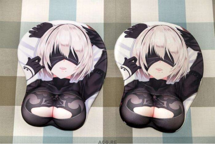 Nier Automata Mouse Pad Nier Automata 2b Mouse Pad 3D Oppai Anime Nier Mouse Pads (1)