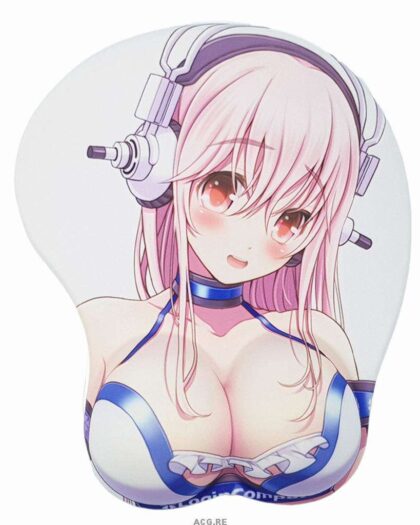 Super Sonico Mouse Pad Super Sonico Mouse Mat 3D Breast Mosue Pad