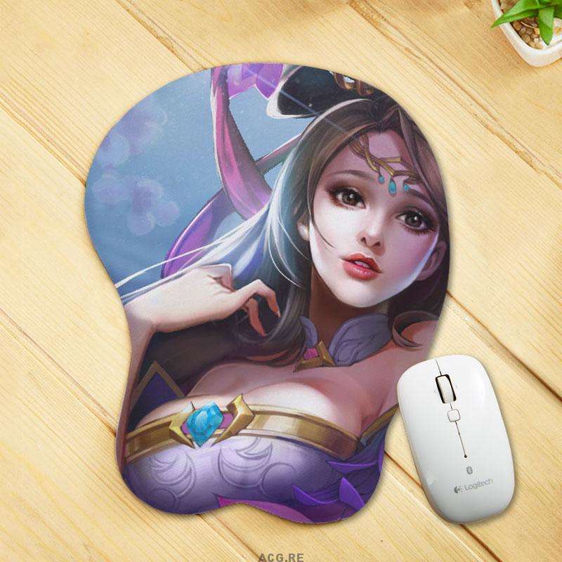 SBR Smooth Game Mouse Pad Colorful Game Boobs Mouse Pads Lycra Fabric Game ...