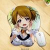 Hanayo Koizumi Mouse Pad Love Live Anime Mouse Pad 3D Oppai Breast Mouse Pads