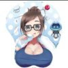 Mei Mouse Pad Overwatch Game Mouse Pad 3D Oppai Breast Mouse Pads