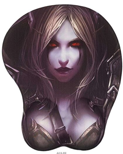 Sylvanas Windrunner Mouse Pad World Of Warcraft Game Mouse Pad 3D Oppai Breast Mouse Pads