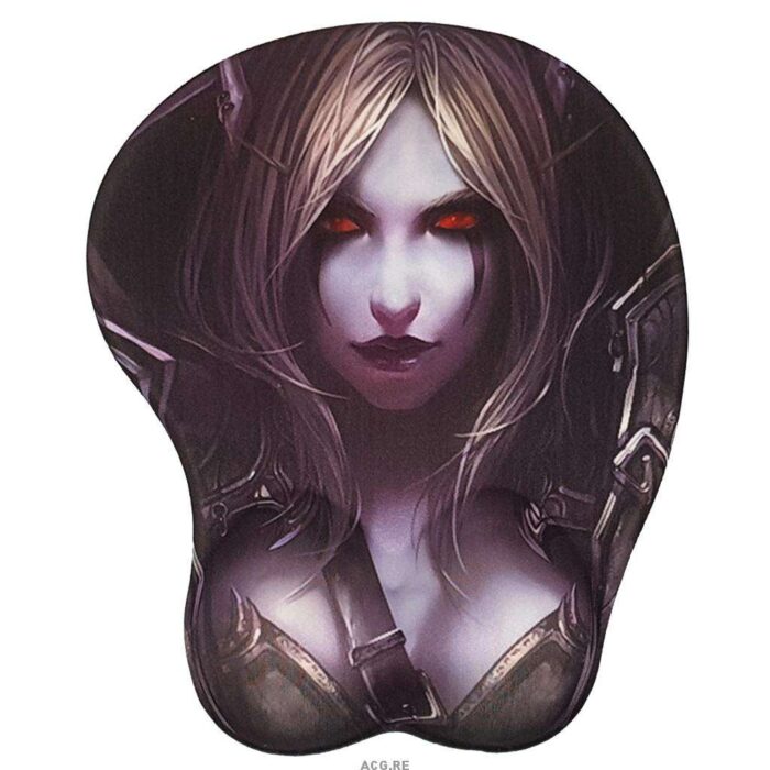 Sylvanas Windrunner Mouse Pad World Of Warcraft Game Mouse Pad 3D Oppai Breast Mouse Pads Sylvanas Windrunner Mouse Pad World Of Warcraft Game Mouse Pad 3D Oppai Breast Mouse Pads