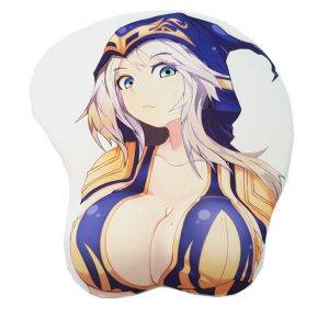 Ashe Mouse Pad League Of Legends Game Mouse Pad 3D Oppai Mouse Pads (1)