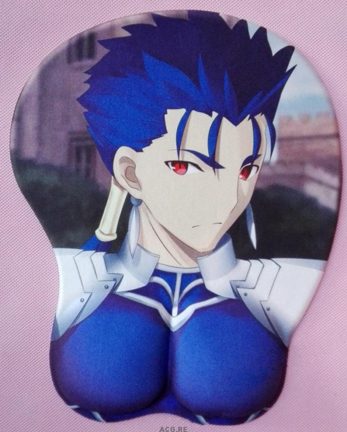 FateGrand Order Cu Chulainn Anime Boy Mouse Pad Fate Anime Mouse Pad 3D Boob Mouse Pads Fate/Grand Order Cu Chulainn Anime Boy Mouse Pad Fate Anime Mouse Pad 3D Boob Mouse Pads
