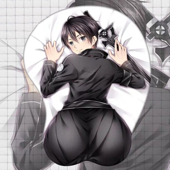 Kirito Mouse Pad Sword Art Online Anime Mouse Pad Oppai 3D Breast Mouse Pads Kirito Mouse Pad Sword Art Online Anime Mouse Pad Oppai 3D Breast Mouse Pads