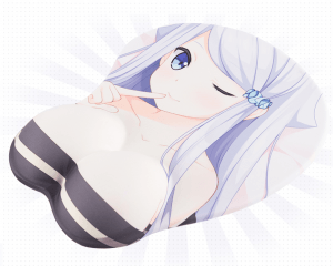 Nayuta Kani Mouse Pad A Sister's All You Need Mouse Mat 3D Breast Oppai Mouse Pad (1)