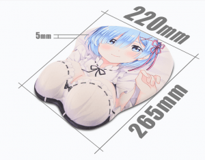 Nayuta Kani Mouse Pad A Sister's All You Need Mouse Mat 3D Breast Oppai Mouse Pad (3)