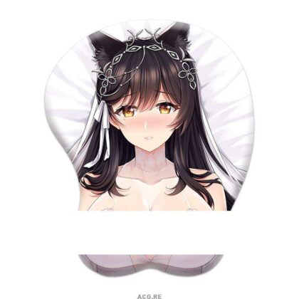 Atago 3D Mouse Pad Azur Lane Anime Boobs Mouse Pad