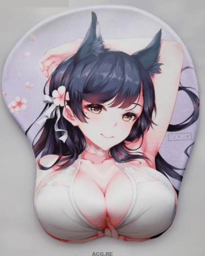 Atago 3D Boob Mouse Pad Anime Boobs Mousepad Azur Lane 3D Oppai Mouse Pads