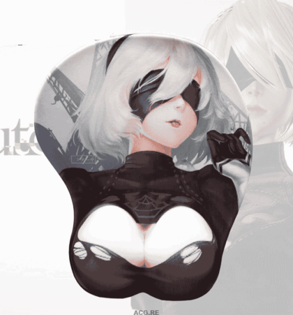 2B 3D Boob Mouse Pad Anime Boobs Mousepad Nier 3D Oppai Mouse Pads