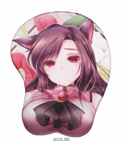 Ahri 3D Mouse Pad Boob Mouse Pad LOL Game 3D Oppai Mouse Pads