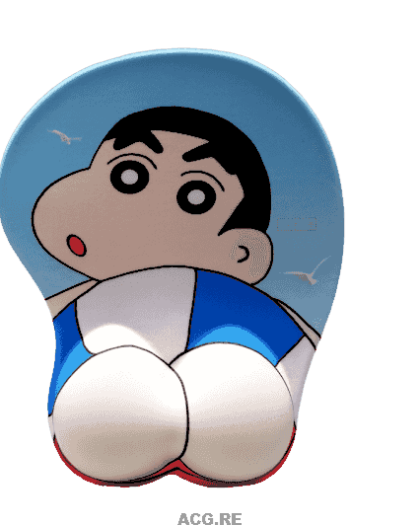 Crayon Shin-chan 3D Butt Mousepad