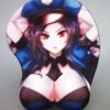 League Of Legends Caitlyn Mouse Pad 3D Boob Mouse Pad Anime Boobs Mousepad LOL 3D Oppai Mouse Pads