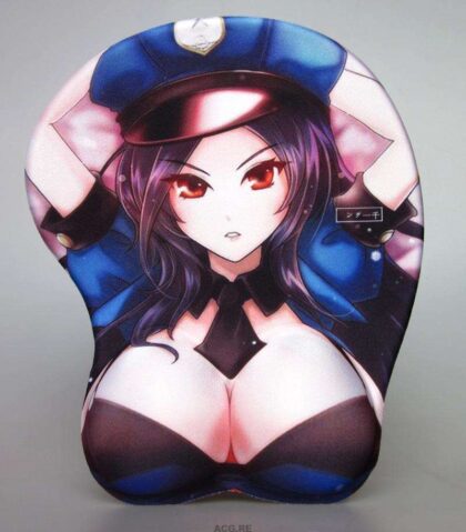 League Of Legends Caitlyn Mouse Pad 3D Boob Mouse Pad Anime Boobs Mousepad LOL 3D Oppai Mouse Pads