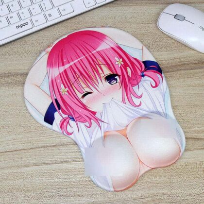 Momo Mouse Pad Momo Belia Deviluke To Love 3D Anime Boobs Mouse Pad