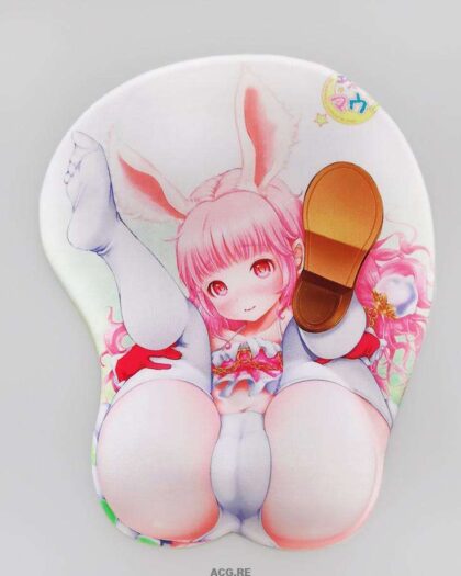 Rabbit Girl 3D Boob Mouse Pad Anime Boobs Mousepad 3D Oppai Mouse Pads