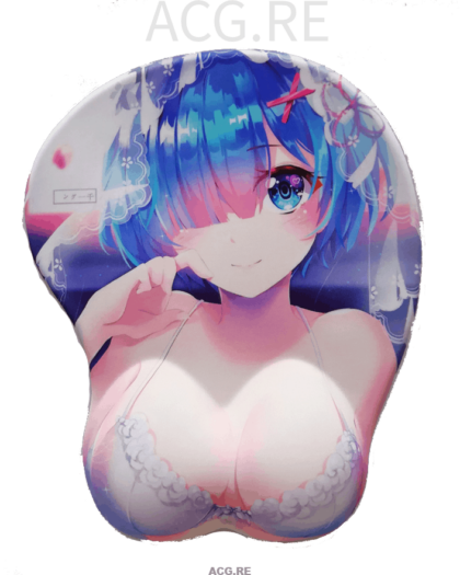 Rem Wedding 3D Boob Mouse Pad Anime Boobs Mousepad ReZero 3D Oppai Mouse Pads