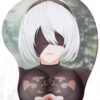 Nier Antomata 2B 2Way 3D Oppai Breast Game Mouse Pad
