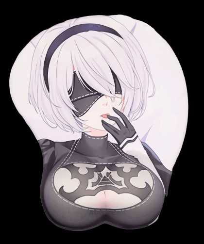 2B YoRHa No.2 Type B 3D Anime Boobs Mouse Pad Nier Automata 3D Breast Oppai Mouse Pads