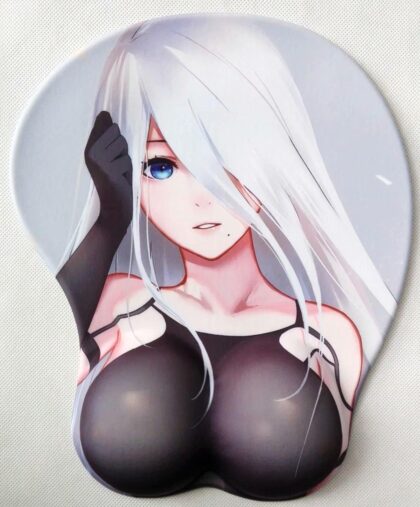 Nier Antomata A2 YoRHa Type A No.2 2Way 3D Oppai Breast Game Mouse Pad