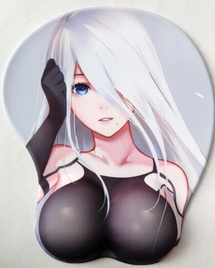 Nier Antomata A2 YoRHa Type A No.2 2Way 3D Oppai Breast Game Mouse Pad