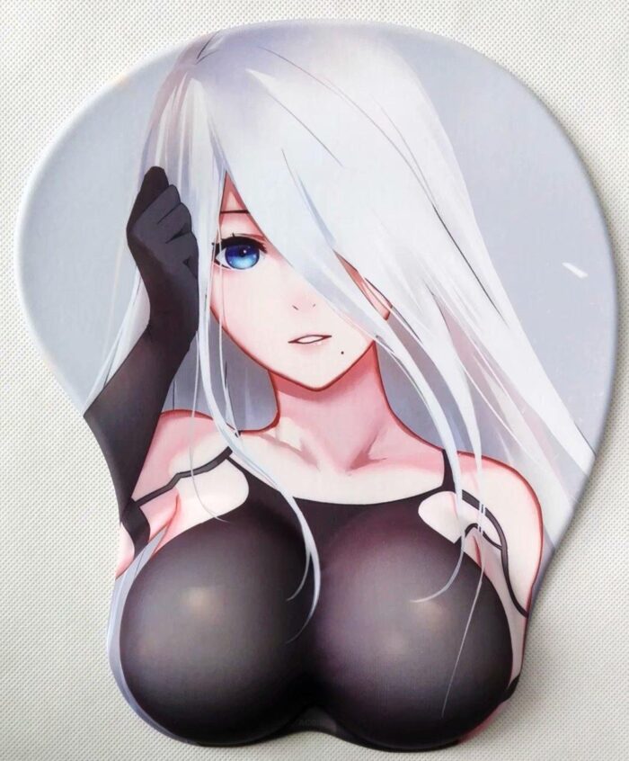 A2 YoRHa Type A No.2 Nier Automata 2Way Nier Antomata A2 YoRHa Type A No.2 2Way 3D Oppai Breast Game Mouse Pad