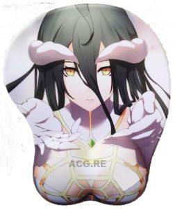 Overlord Albedo 2Way 3D Oppai Breast Anime Mouse Pad