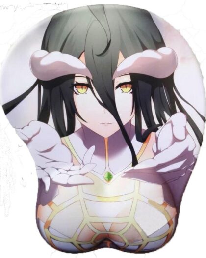 Overlord Albedo 2Way 3D Oppai Breast Anime Mouse Pad