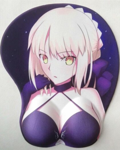 Alter 3D Anime Boobs Mouse Pad Fate Series 2.8CM Height 3D Breast Oppai Mouse Pads