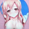 Sword Art Online Asuna 3D Oppai Breast Anime Mouse Pad