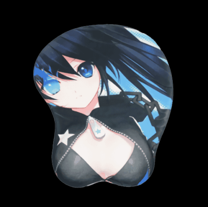 BLACK★ROCK SHOOTER 3D Anime Boobs Mouse Pad 3D Breast Oppai Mouse Pads