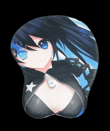 BLACK★ROCK SHOOTER 3D Anime Boobs Mouse Pad 3D Breast Oppai Mouse Pads