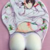 Hoozuki no Reitetsu Bai Ze Hakutaku  3D Oppai Breast Anime Mouse Pad