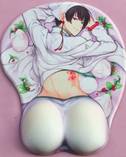 Hoozuki no Reitetsu Bai Ze Hakutaku  3D Oppai Breast Anime Mouse Pad