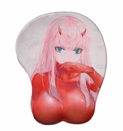Darling in the Franxx 3D Oppai Mouse Pad Zero Two 3D Breast Mouse Pads