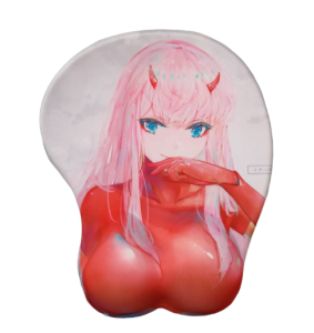 Zero Two 002 02 3D Oppai Mouse Pad Darling in the Franxx 3D Breast Mouse Pads