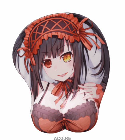 Kurumi Tokisaki 02 3D Oppai Mouse Pad Date A Live 3D Breast Mouse Pads