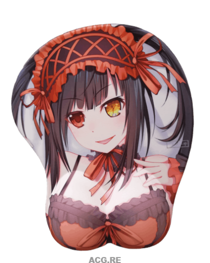 Kurumi Tokisaki 02 3D Oppai Mouse Pad Date A Live 3D Breast Mouse Pads