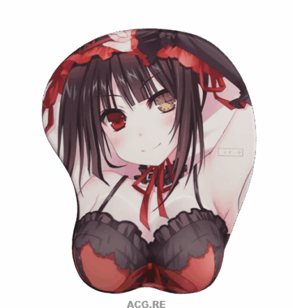 Date A Live 3D Oppai Mouse Pad Kurumi Tokisaki 3D Breast Mouse Pads