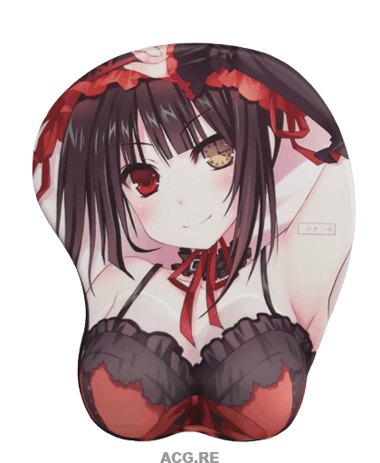 Date A Live 3D Oppai Mouse Pad Kurumi Tokisaki 3D Breast Mouse Pads