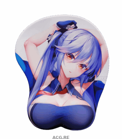 Essex Kasumigaoka 3D Oppai Mouse Pad Azur Lane 3D Breast Mouse Pads