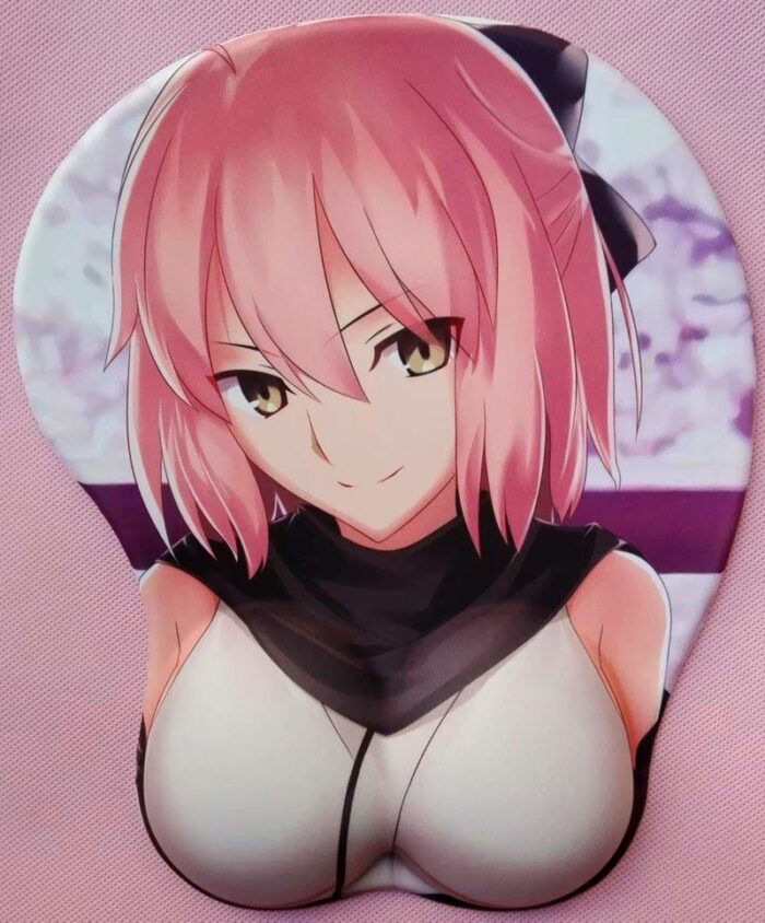 FGO Alterego Okita Souji (Alter) Fate Grand Order 3.2CM Height Fate Grand Order FGO Alterego Okita Souji (Alter) 3D Oppai Breast Game Mouse Pad