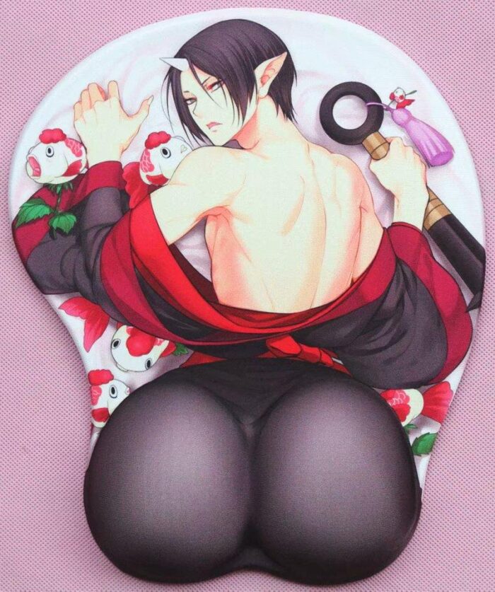 HOZUKI Hozuki's Coolheadedness 3.2CM Height Hozuki's Coolheadedness HOZUKI 3D Oppai Breast Anime Mouse Pad