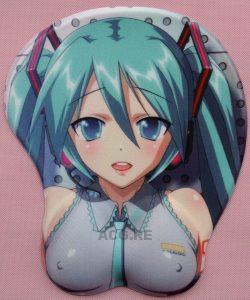 Hatsune Miku 3D Anime Boobs Mouse Pad Vocaloid 3D Breast Oppai Mouse Pads